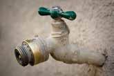 Outdoor faucets The outdoor faucet or spigot where your garden hose is connected can also be a source of leaks. Locate all outdoor faucets (also known as hose bibs). Check for leaks and drips.