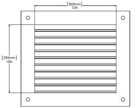 2 Non-Direct Vent (Room Air) Combustion Air (Continued) Louvers and Grills When sizing the permanent opening consideration must be taken for the design of the louvers or grills to maintain the