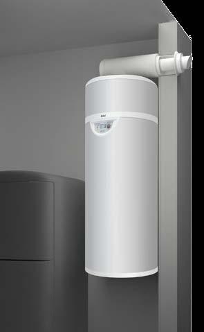 Edel AIR WALL HUNG MODEL THE REVOLUTIONARY HEAT PUMP WATER HEATER UNIQUE AND USER FRIENDLY With patented-technology insulated concentric air ducts Several connection options from 80 to150 L A + 125