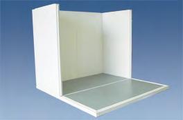 -25 C and +10 C 80mm thick polyurethane insulation Self extinguishing panels in the event of