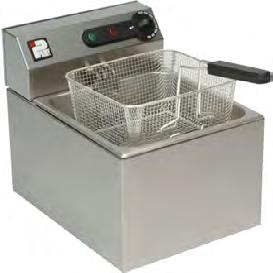 Lowe Kitchen, Cooking and Catering Range DBF Double Basket Fryer Single well with a double basket 3