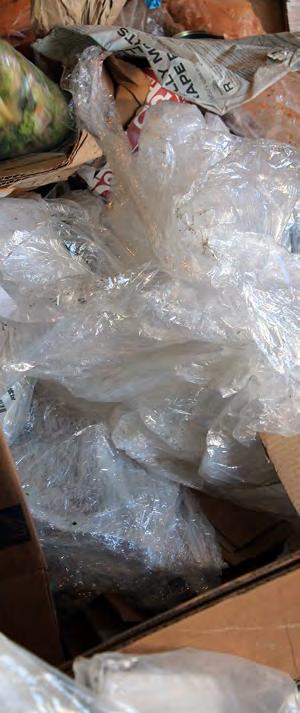 Plastic Bags & plastic film 9. Plastic bags and plastic film are not recyclable curbside due in part to their structure.