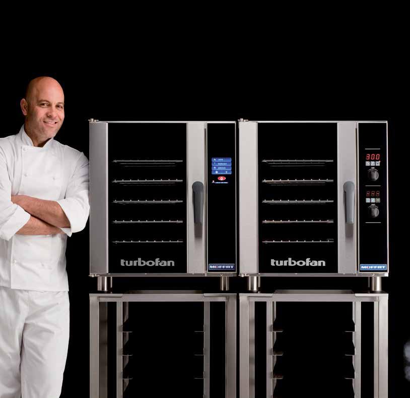 WITH GREAT POWER COMES GREAT IRRESISTIBILITY Introducing the two Turbofan E33 convection ovens.