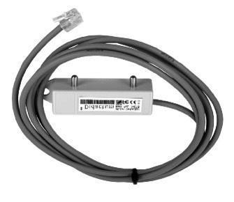 This sensor can be placed on request up to 100 meters away from the Didactum remote monitoring appliance via patch cable. Didactum Outdoor Temperature Sensor (item No.