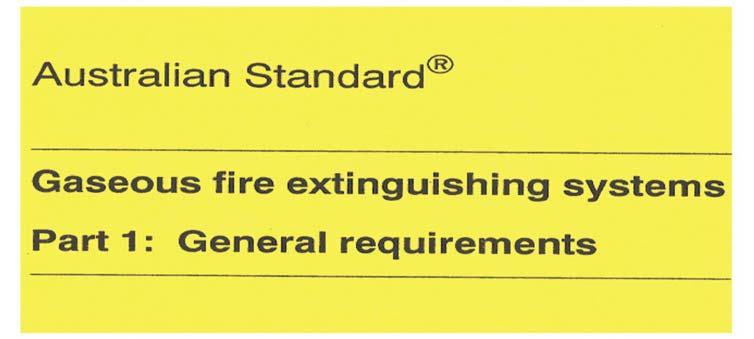 Australian Standards AS 4214 - Gaseous DR 99552 -