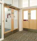 EXTERNAL DOORS EXTERNAL DOORS ADM* states that a non-powered manually operated entrance door, fitted with a self-closing device capable of closing the
