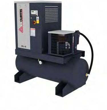 SEG Series Air compressors ecool Technology A Cool Innovation Compressors generate heat. FS-Curtis exclusive ecool technology provides protection from heat.