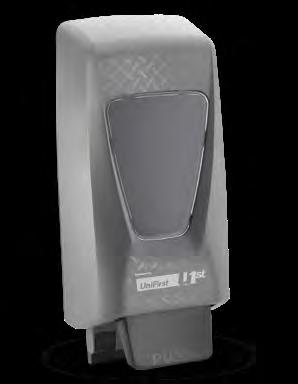 GOJO PRO TDX 2000 Dispenser High impact ABS plastic with diamond plate design.