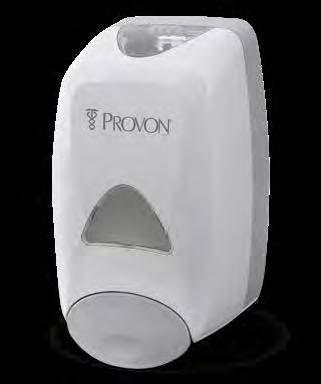 Refill: Dispenser: 1984 1250 ml 1957 1250 ml PROVON Foaming Antimicrobial Handwash with Moisturizers A high-performance,
