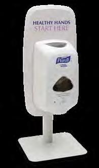 PURELL ES Everywhere System Deliver Purell Advanced Instant Hand Sanitizer in a compact size with multiple mounting options.