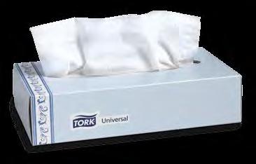 WHITE, 2-PLY 6243 210 sheets/roll 6242 12 rolls/case Tissues SOFT Tork Universal