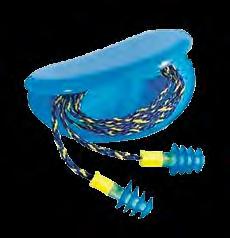 Color: Royal Blue (25) 99MG 100 pairs/pack NRR 27dB Multi-use Corded Ear Plugs J.
