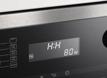 Additional Features The Product Benefits of Miele Microwave Ovens Automatic