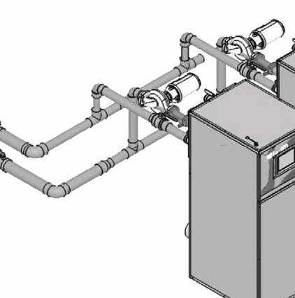 ) 2 180 4 3 270 5 4 360 6 5 450 6 6 540 6 7 630 8 8 720 8 1" T & P CONNECTION SYSTEM OUTLET BUFFER TANK AQUASTAT LOCATION (IF EQUIPPED) COMMON MANIFOLD MUST BE SIZED TO