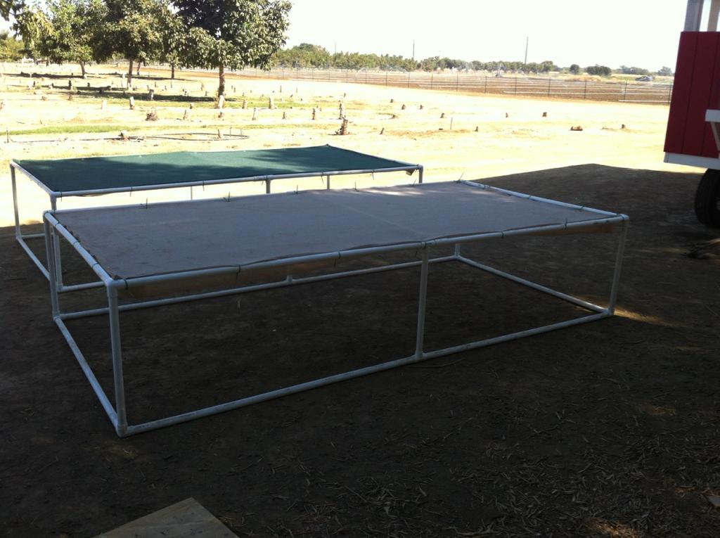 Portable Shade Structures Pastured hens are highly susceptible to avian predators if they are not provided with ample ground cover (i.e., bushes, trees).