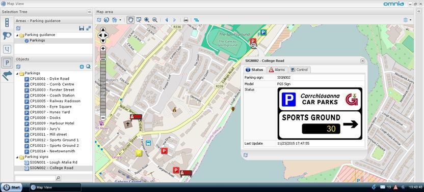Parking and Parking Guidance Interface