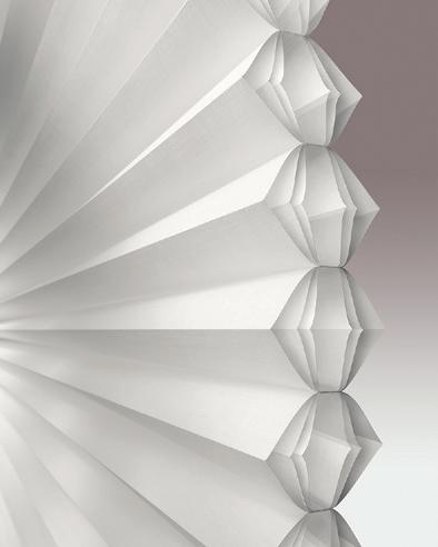 on your heating costs 2 Outer honeycomb shape The next generation in Luxaflex Duette Shades is exclusive