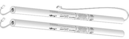 Cable: Part #9016736) On initial shade orders, the reloadable wands come with 16 AA lithium batteries Combines (reloadable) Single Battery Wands for added