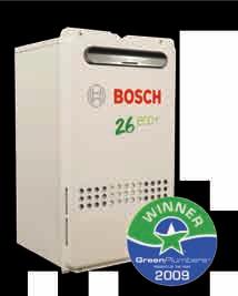 10 Bosch Domestic Bosch Condensing Technology For generations, Bosch has been dedicated to providing quality products that protect the environment and conserve resources.
