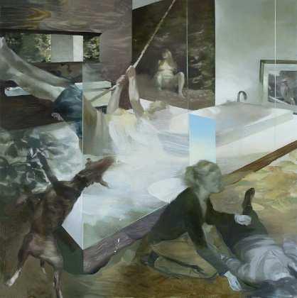 Egg, oil, tempera on canvas. 200x200 cm (http://www.