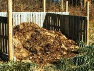 Composting - Speeding up the natural decay process A compost pile or bin allows you to control Air (oxygen) Water Food, and Temperature By managing