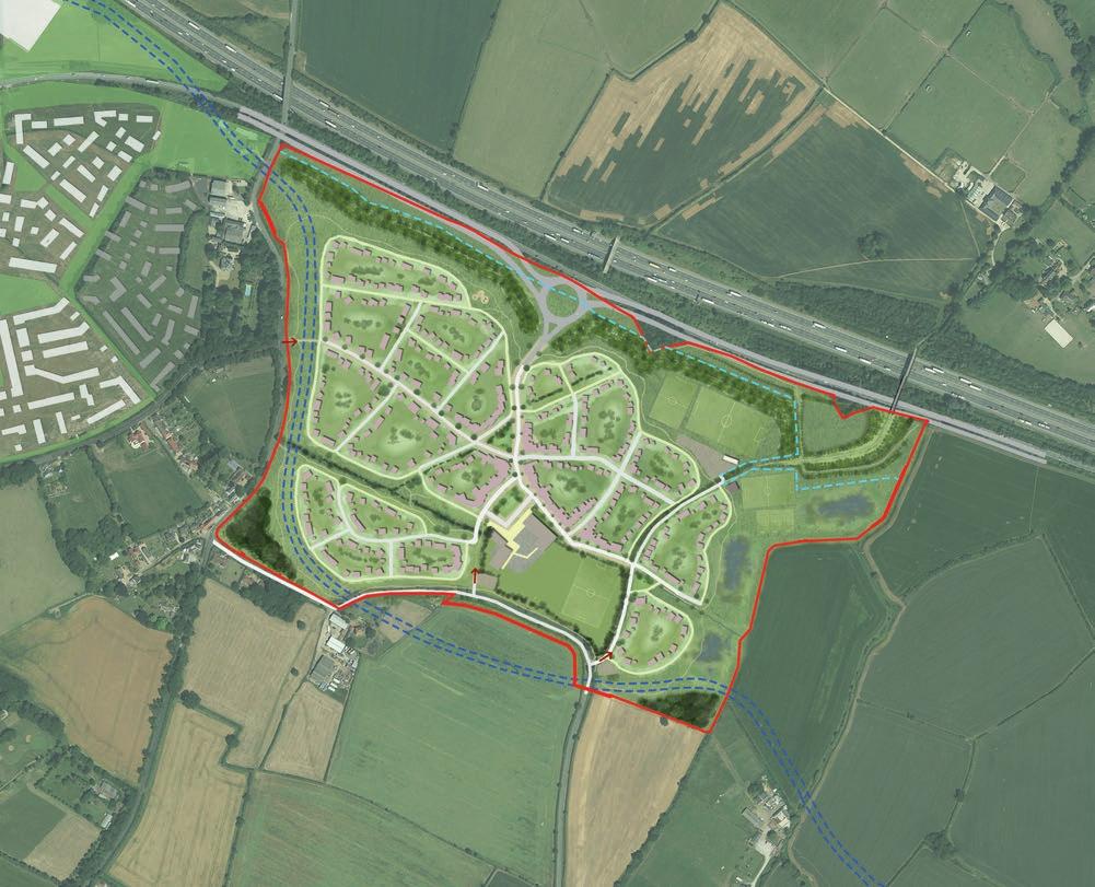 We are bringing forward an application for Hayfield Park now because the Government is encouraging more house-building, the Local Plan has been delayed and the area has therefore not identified