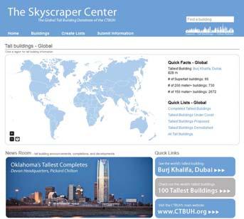 The Skyscraper Center - homepage The Skyscraper