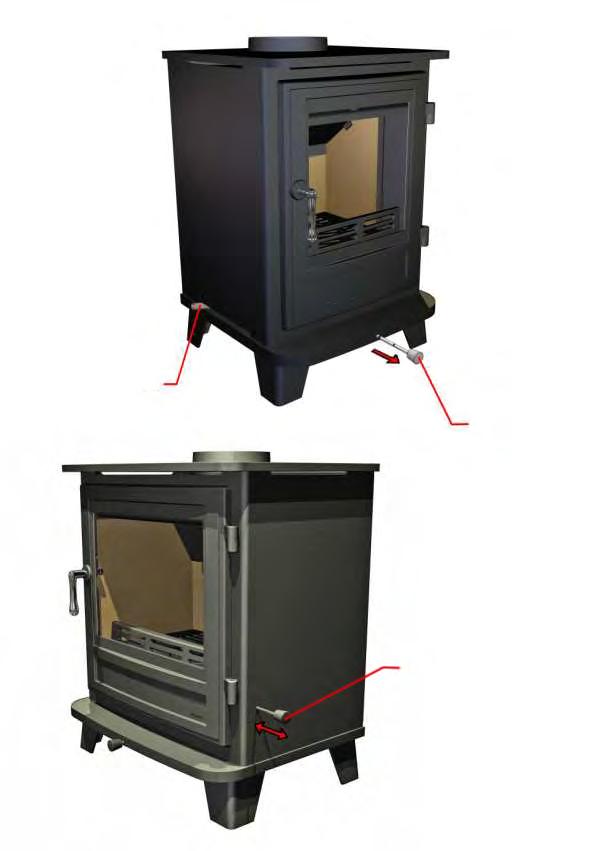 Multi Fuel 6 and 8 Series Stoves These are designed for use with wood and solid fuel.