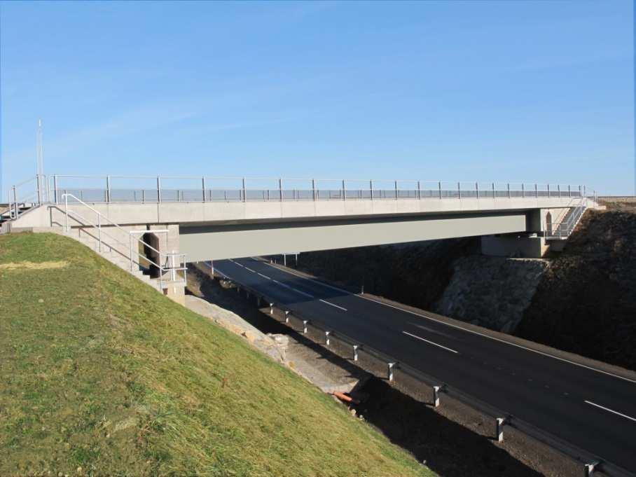 Figure 2: ÖBB-Bridge Großhaslau (Lower Austria) During the construction progress in 2010 cracks have been observed, which led to surveys from summer to spring 2010.