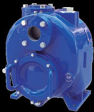 Industrial Pumps Catalog SWP Self Priming Solid Handling Pump OVERHUNG PUMPS Self Priming Pump Easy maintenance without the need of disconnecting piping Easy