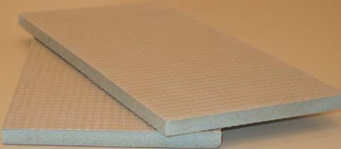 F-BOARD, THERMAL INSULATION BOARDS We recommend that the F-Board is installed under the Heating Mats were possible.