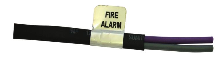 This relay is energised when a fire is detected and the contacts can be used for connecting to other systems such as telemetry or external fire alarms.