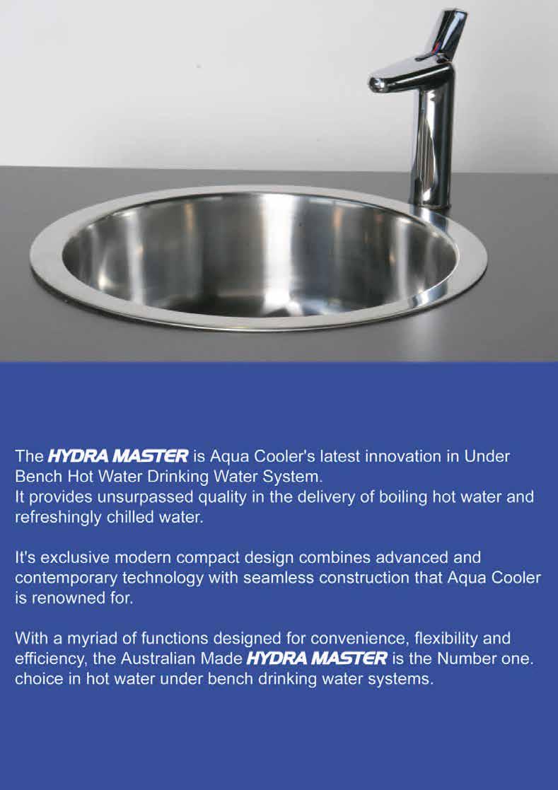 UH Series Under Bench Hot and Drinking Water System Under Bench Water Heaters are installed out of sight under a kitchen sink to provide instant hot water through the included stylish chrome faucet.