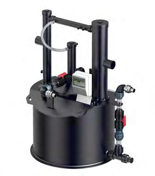 Product overview Lipator-PE grease separator for partial disposal made of polyethylene for free standing installation ACO Product advantages Compact footprint dimensions for small applications Easy