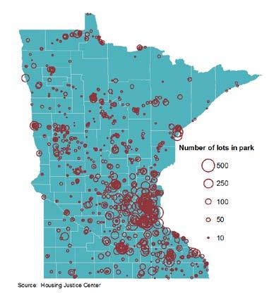 Figure 11. Manufactured home parks in Minnesota.