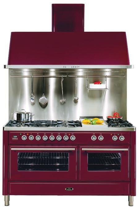 burgundy UP UM-150-FDMP-AY antique white with oil rubbed bronze finish aj esti n c TRIM O ) ly Optional Cooktops griddle