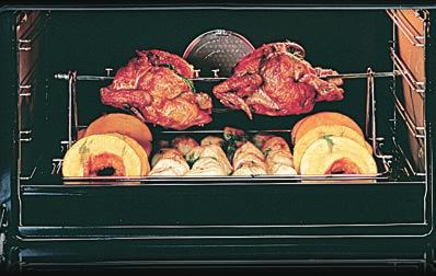Maxi Oven 70 Available in electric multifunction or gas versions (convection & bake). Oven for 30". Includes rotisserie.