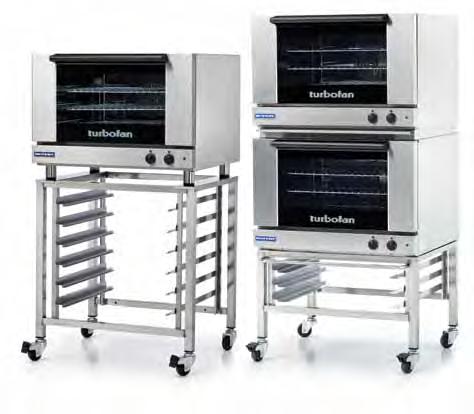 TURBOFAN E27M3 3 TRAY FULL SIZE MANUAL ELECTRIC CONVECTION OVEN The E27M3 provides increased power and capacity over the E27M2, with 4.5kW of heating power.