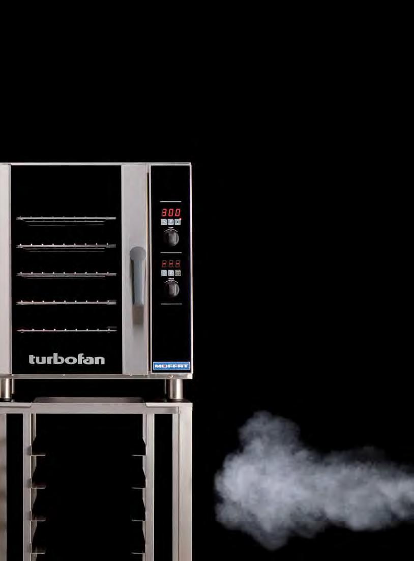 COMES GREAT IRRESISTIBILITY Introducing the two new Turbofan E33 convection ovens.