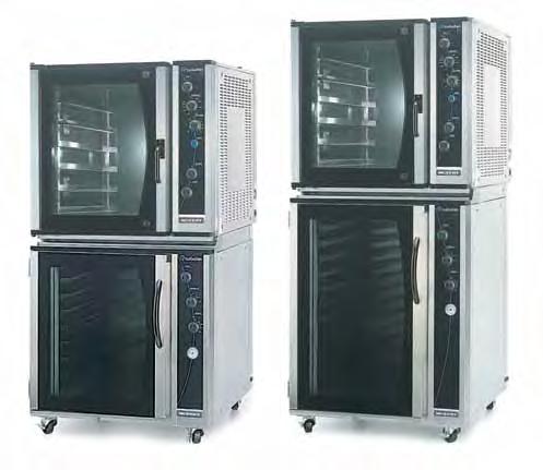TURBOFAN E85 FULL SIZE MANUAL ELECTRIC PROOFER/HOLDING CABINETS Designed for use with the E35, the E85 completes a high capacity bake-off system with 8 or 12 sheet pans of proofing capacity, in a