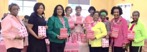 The Elderly Outreach sub-committee hosted the Heart to Heart Valentine s Bingo at the