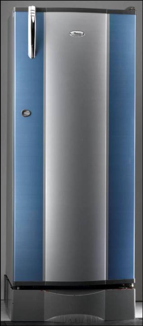 Whirlpool India Fusion Direct Cool Refrigerator The 6th Sense Frost Control provides more than 17 hours of cooling