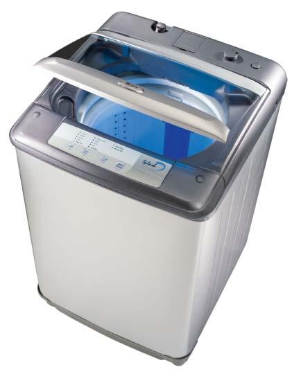 Whirlpool India Whitemagic Splash Aqua Shower feature that enables water and detergent to be poured into