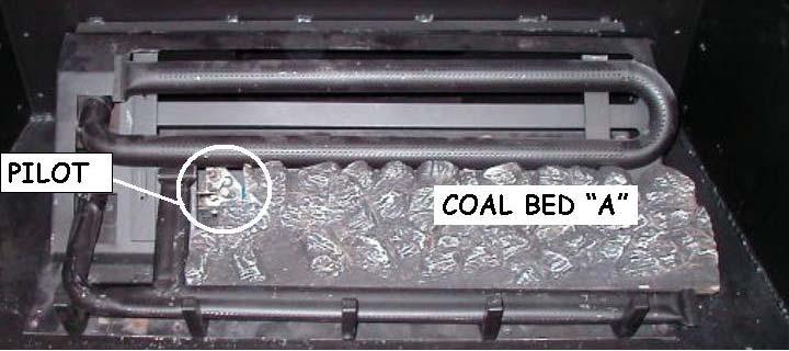 Note: Each coal bed and log is lettered on its underside. 1.