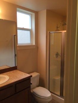 1. Room 1st Floor Bathroom Ceiling and walls are in good condition overall. Accessible outlets operate. Light fixture operates. 2. Electrical GFI outlets within 6 feet of the sink. 3.