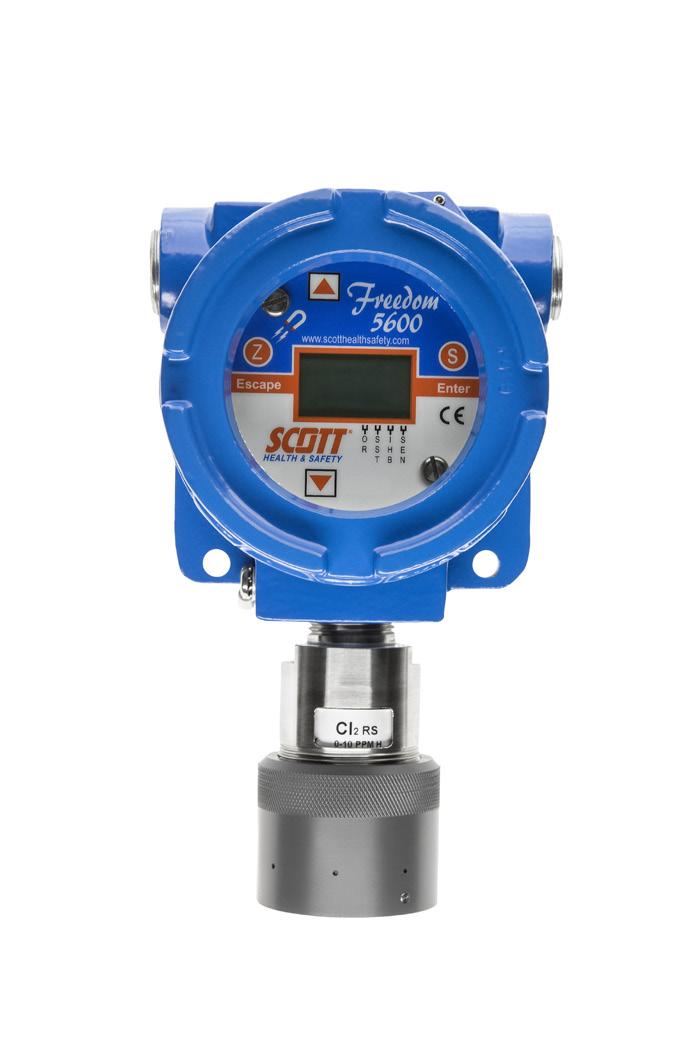 mounting on top of flat surfaces such as gas cabinets. Freedom series transmitters are also available with quick connect 1/4 turn sample draw and (flat or round) duct mount adapters.