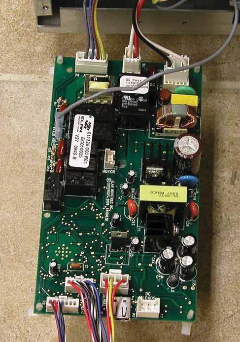 Disassembly Control Board (cont.