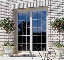 French Swing Doors feature panels that swing inward or outward.