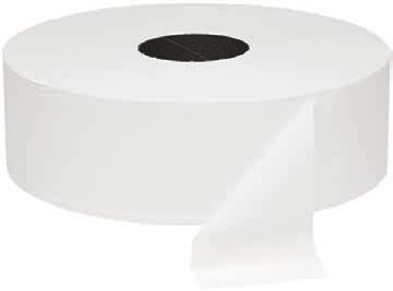 TOILT TISSU Two-Ply & One-Ply Jumbo Rolls Jumbo rolls mean fewer refills, reduced run-out and lower maintenance costs its most jumbo dispensers; 3.55-in. core White and bright.