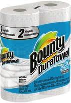 ounty asic is a one-ply kitchen paper towel for an everyday clean. White. 11 x 10.25 sheets. 48 sheets per roll. 30 single rolls per case. PG 84662.